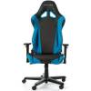 Кресло DXRacer OH/RZ0/NB Racing Series, компьютерное, экокожа, цвет черный/синий фото 2