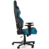 Кресло DXRacer OH/RZ0/NB Racing Series, компьютерное, экокожа, цвет черный/синий фото 4