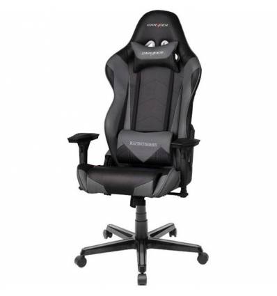Кресло DXRacer OH/RZ0/NG Racing Series, компьютерное, экокожа, цвет черный/серый