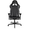 Кресло DXRacer OH/RZ0/NG Racing Series, компьютерное, экокожа, цвет черный/серый фото 2