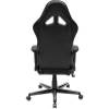 Кресло DXRacer OH/RZ0/NG Racing Series, компьютерное, экокожа, цвет черный/серый фото 6