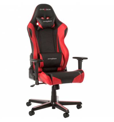 Кресло DXRacer OH/RZ0/NR Racing Series, компьютерное, экокожа, цвет черный/красный