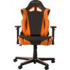 Кресло DXRacer OH/RZ0/NO Racing Series, компьютерное, экокожа, цвет черный/оранжевый фото 3