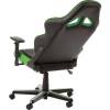 Кресло DXRacer OH/RZ0/NE Racing Series, компьютерное, экокожа, цвет черный/зеленый фото 4