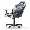 Кресло DXRacer OH/DM61/NWB Drifting Series, компьютерное, экокожа, цвет черный/белый/синий фото 6