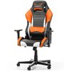 Кресло DXRacer OH/DM61/NWO Drifting Series, компьютерное, экокожа, цвет черный/белый/оранжевый фото 1