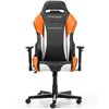 Кресло DXRacer OH/DM61/NWO Drifting Series, компьютерное, экокожа, цвет черный/белый/оранжевый фото 2