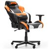 Кресло DXRacer OH/DM61/NWO Drifting Series, компьютерное, экокожа, цвет черный/белый/оранжевый фото 4