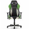 Кресло DXRacer OH/DM61/NWE Drifting Series, компьютерное, экокожа, цвет черный/белый/зеленый фото 2