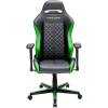 Кресло DXRacer OH/DH73/NE Drifting Series, компьютерное, экокожа, цвет черный/зеленый фото 2