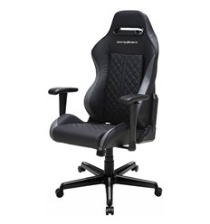 Кресло DXRacer OH/DH73/NG Drifting Series, компьютерное, экокожа, цвет черный/серый