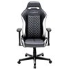 Кресло DXRacer OH/DH73/NW Drifting Series, компьютерное, экокожа, цвет черный/белый фото 2