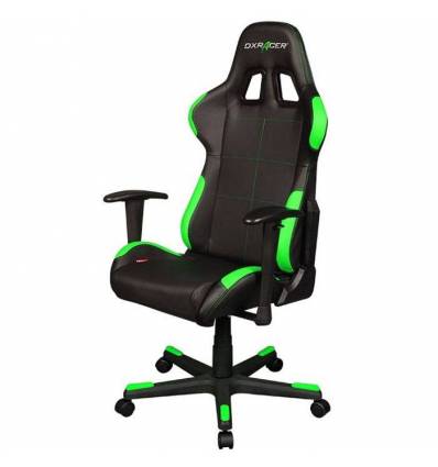 Кресло DXRacer OH/FD99/NE Formula Series, компьютерное, экокожа, цвет черный/зеленый