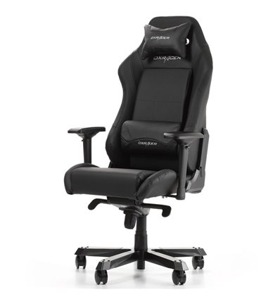 Кресло DXRacer OH/IS11/N Iron Series, компьютерное, экокожа, цвет черный