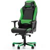 Кресло DXRacer OH/IS11/NE Iron Series, компьютерное, экокожа, цвет черный/зеленый фото 1