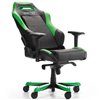 Кресло DXRacer OH/IS11/NE Iron Series, компьютерное, экокожа, цвет черный/зеленый фото 4