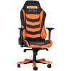 Кресло DXRacer OH/IS166/NO Iron Series, компьютерное, экокожа, цвет черный/оранжевый фото 3