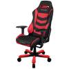 Кресло DXRacer OH/IS166/NR Iron Series, компьютерное, экокожа, цвет черный/красный фото 1
