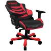 Кресло DXRacer OH/IS166/NR Iron Series, компьютерное, экокожа, цвет черный/красный фото 3