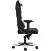 Кресло DXRacer OH/IS166/NW Iron Series, компьютерное, экокожа, цвет черный/белый фото 4