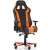 Кресло DXRacer OH/KS06/NO King Series, компьютерное, экокожа, цвет черный/оранжевый фото 3