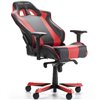 Кресло DXRacer OH/KS06/NR King Series, компьютерное, экокожа, цвет черный/красный фото 4