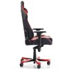 Кресло DXRacer OH/KS06/NR King Series, компьютерное, экокожа, цвет черный/красный фото 5