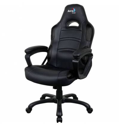 Кресло AeroCool AC80C AIR, геймерское, экокожа, цвет черный