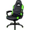 Кресло AeroCool AC80C AIR-BG, геймерское, экокожа, цвет черный/зеленый фото 1