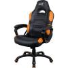 Кресло AeroCool AC80C AIR-BO, геймерское, экокожа, цвет черный/оранжевый фото 1
