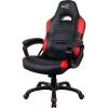 Кресло AeroCool AC80C AIR-BR, геймерское, экокожа, цвет черный/красный фото 1