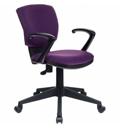 Кресло Бюрократ CH-636AXSN/VIOLET для оператора, ткань, цвет фиолетовый