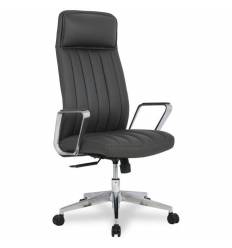 Кресло для руководителя College HLC-2413L-1/Dgrey, экокожа, цвет темно-серый фото 1