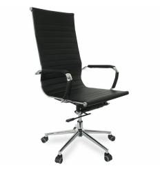 Кресло College CLG-621-A/Black для руководителя, экокожа, цвет черный