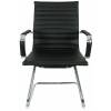 Кресло College CLG-621-C/Black для посетителя, экокожа, цвет черный фото 2