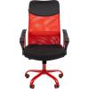 Кресло CHAIRMAN 610 CMet/RED для руководителя, сетка/ткань, цвет красный/черный фото 2