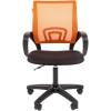 Кресло CHAIRMAN 696 LT/ORANGE для оператора, сетка/ткань, цвет оранжевый/черный фото 2