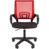 Кресло CHAIRMAN 696 LT/RED для оператора, сетка/ткань, цвет красный/черный фото 2