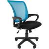Кресло CHAIRMAN 969/L.BLUE для оператора, сетка/ткань, цвет голубой/черный фото 1