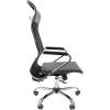 Кресло CHAIRMAN 701 сетка для руководителя, сетка/экокожа, цвет черный фото 3