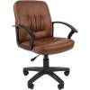 Кресло CHAIRMAN 651/Brown для оператора, экокожа, цвет коричневый