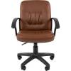 Кресло CHAIRMAN 651/Brown для оператора, экокожа, цвет коричневый фото 2