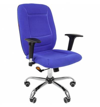 Кресло CHAIRMAN 888/Blue для оператора, ткань, цвет синий