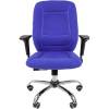Кресло CHAIRMAN 888/Blue для оператора, ткань, цвет синий фото 2