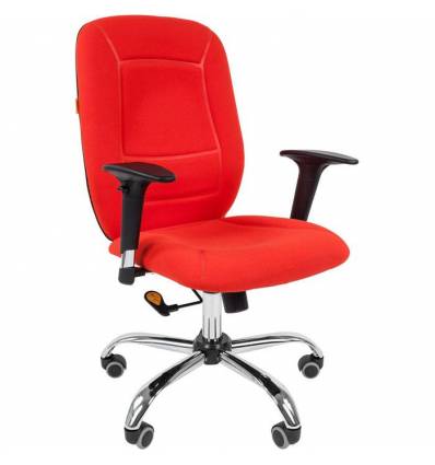 Кресло CHAIRMAN 888/Red для оператора, ткань, цвет красный
