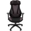Кресло CHAIRMAN GAME 14/Grey для руководителя (геймерское), ткань, цвет серый/черный фото 2