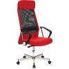 Кресло Бюрократ T-995HOME/RED для руководителя, сетка/ткань, цвет черный/красный фото 1
