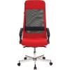 Кресло Бюрократ T-995HOME/RED для руководителя, сетка/ткань, цвет черный/красный фото 2