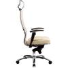 Кресло Samurai SL-3.02 Beige для руководителя, сетка/кожа, цвет бежевый фото 4