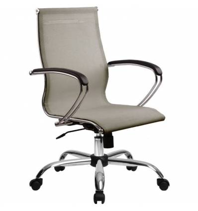 Кресло SkyLine S-2 (С, Ch) серый для руководителя, сетка